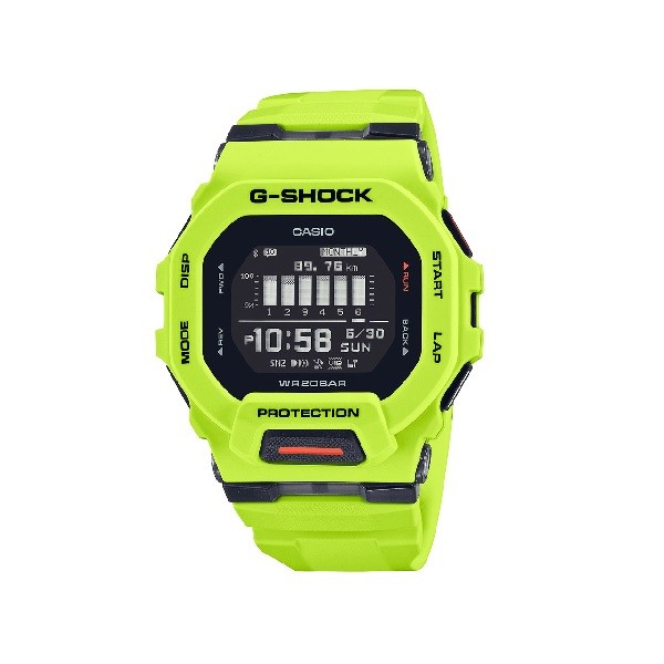 CASIO 腕時計 G-SHOCK G-SQUAD GBD-200-9JF イエロー 4549526306389